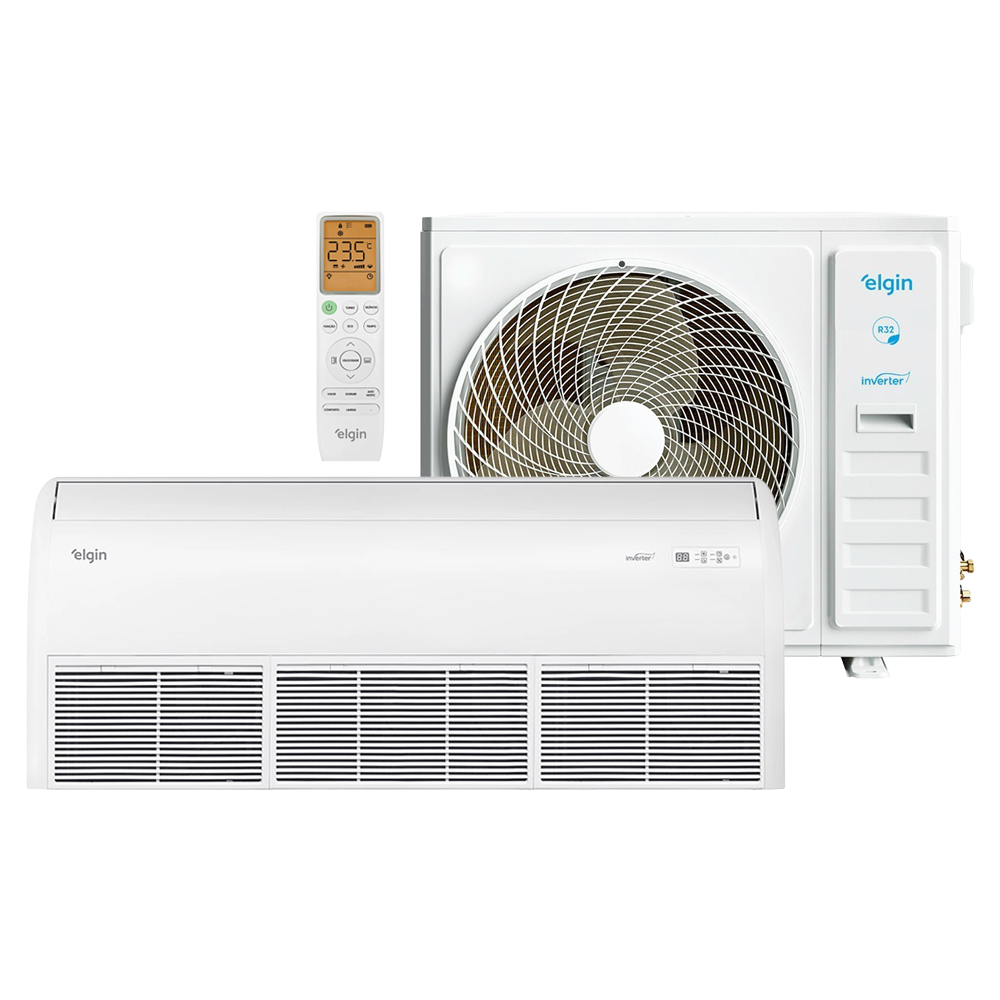 Ar Condicionado Piso Teto Elgin Inverter Wi-Fi 56000 Btus Frio 220v R-32